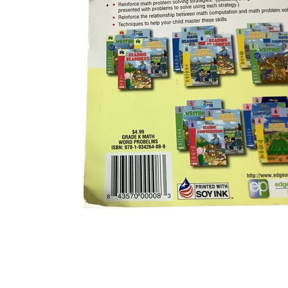 Smart Alec Series Grade K Math Word Problems Workbook Kids Skills Builder Educat - Picture 12 of 16
